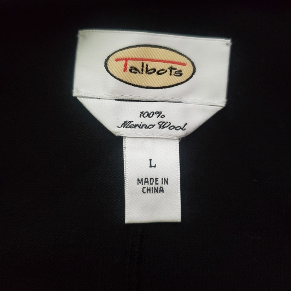 Talbots waterfall front cardigan. - Picture 3 of 4